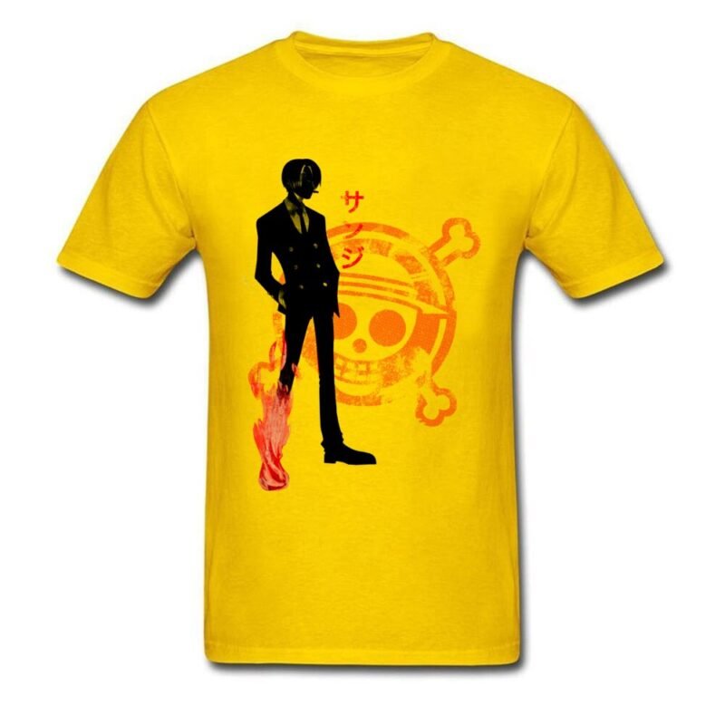 sanji yellow shirt