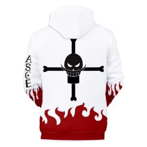 one piece ace hoodie