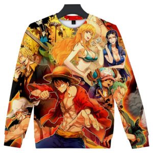 one piece anime sweatshirt