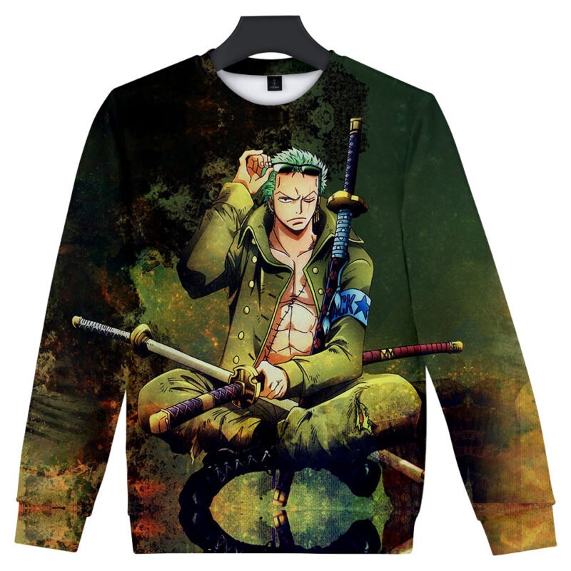 one piece zoro sweater
