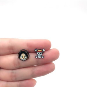 one piece earrings anime