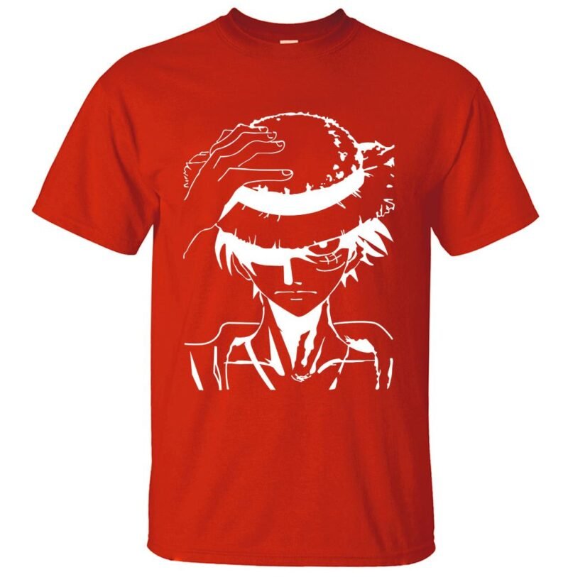 luffy red t shirt