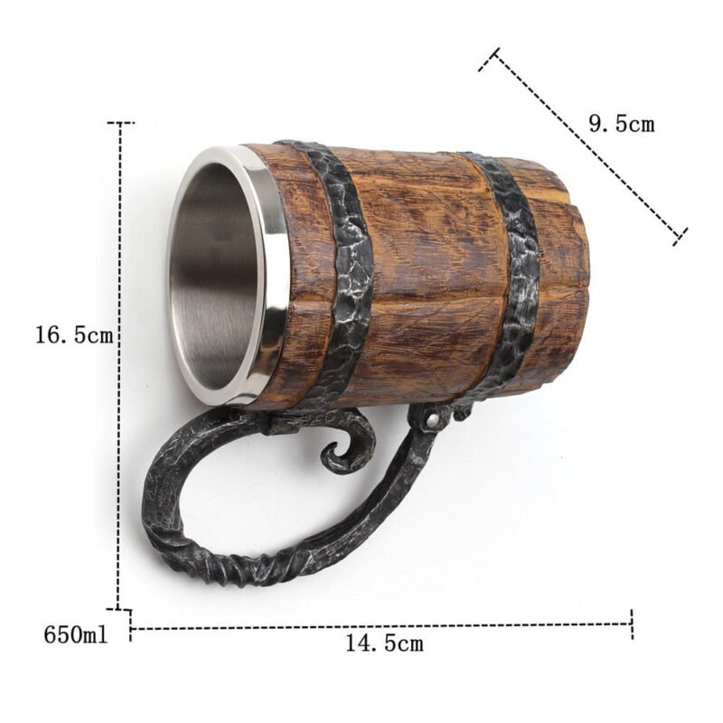 barrel one piece mug