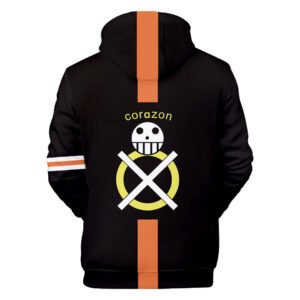 trafalgar law cosplay hoodie