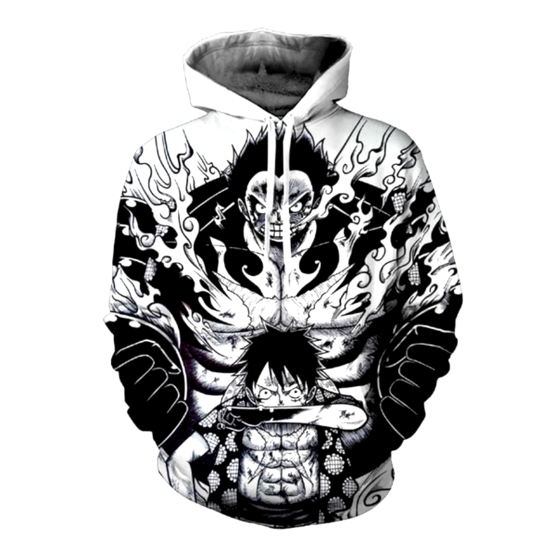 luffy gear 4 hoodie