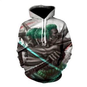 one piece zoro hoodie