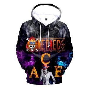 portgas ace hoodie