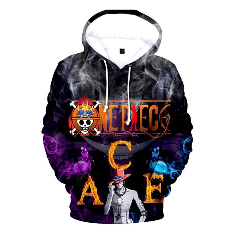 portgas ace hoodie