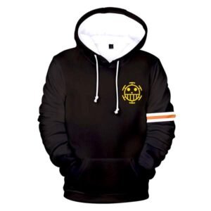 trafalgar law hoodie new world