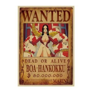 boa hancock wanted poster