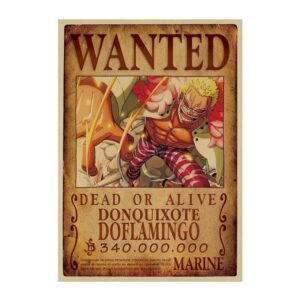 doflamingo wanted poster