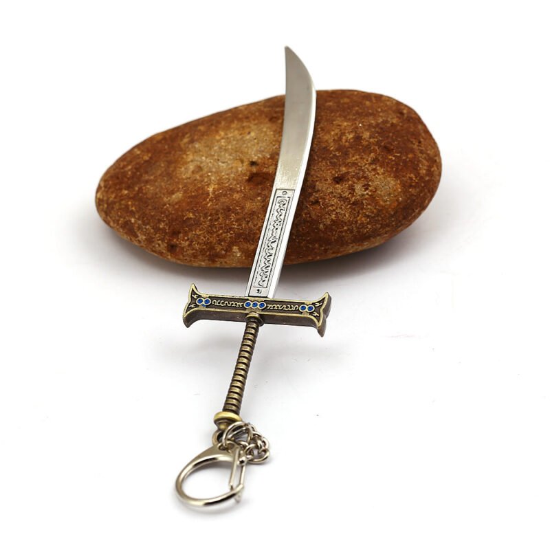 dracule mihawk sword keychain