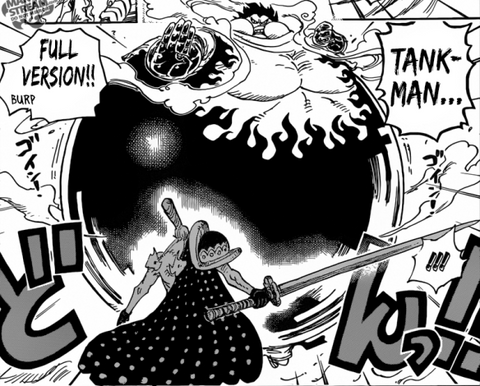 how tall is luffy tankman