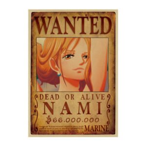 nami wanted poster