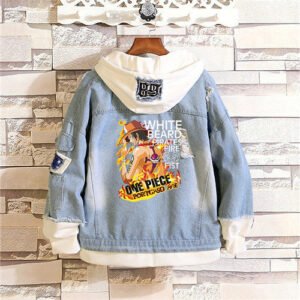 one piece ace jean jacket