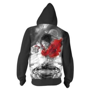 one piece zip up hoodie