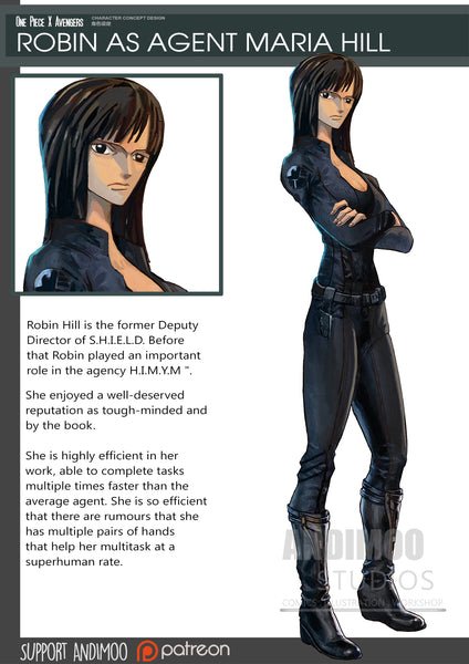 nico robin avengers