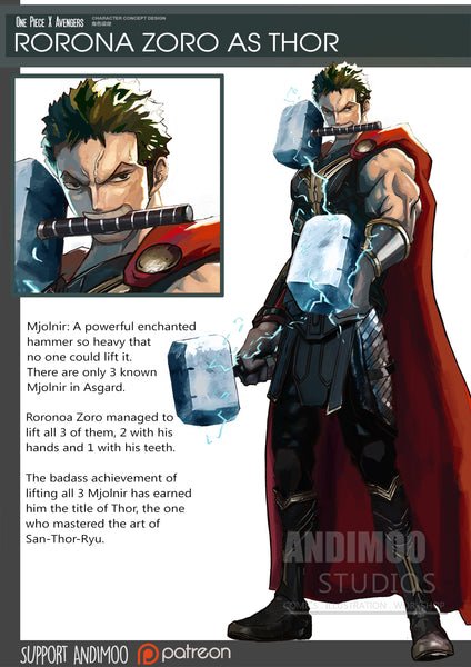 zoro thor avengers