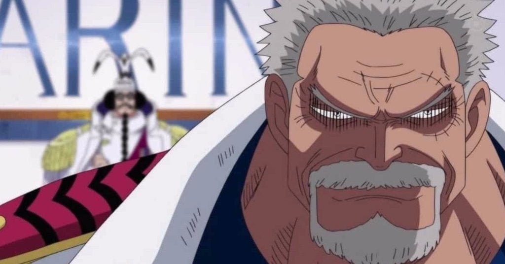 one piece garp tells luffy about his father