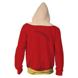 luffy scar hoodie