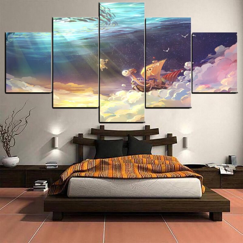 one piece anime 5 piece canvas