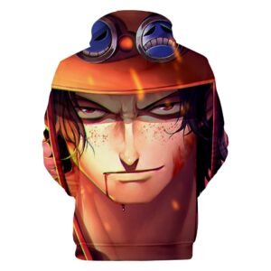 portgas d ace anime hoodie