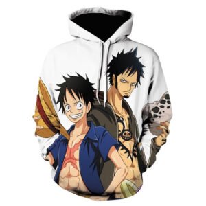 trafalgar law hoodie one piece