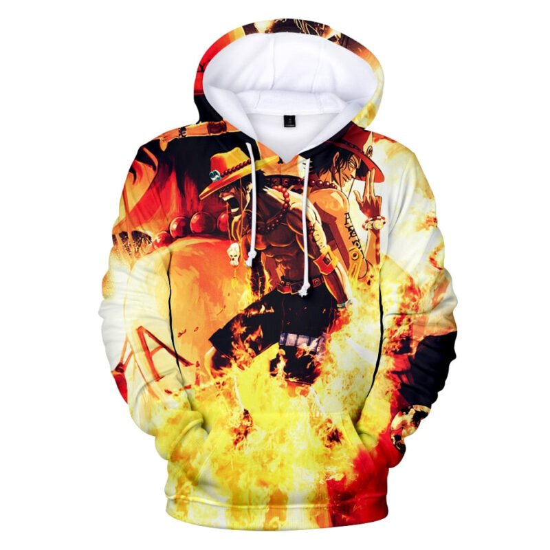 one piece anime clothing hoodie