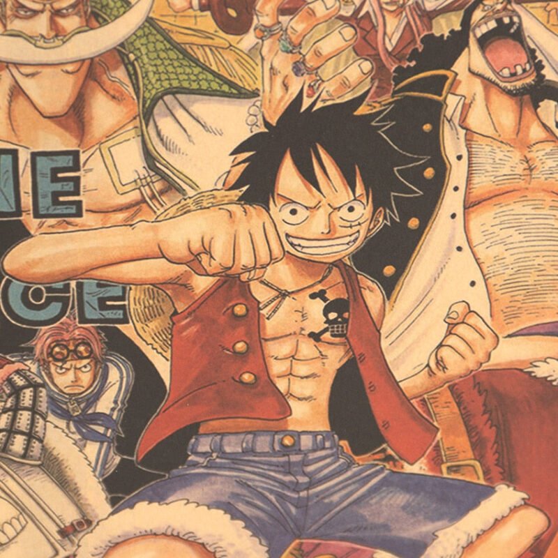 one piece poster kraft