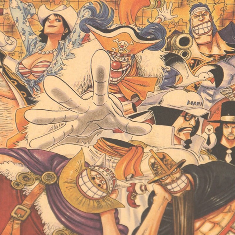 one piece poster kraft