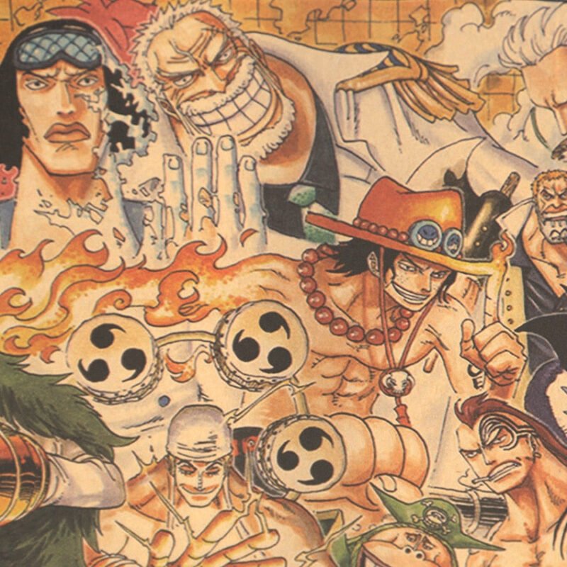 one piece poster kraft