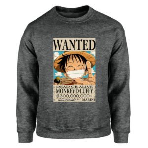 wanted luffy sweater