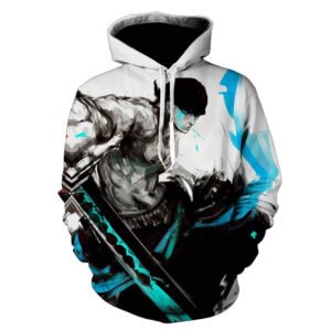 one piece hoodie zoro