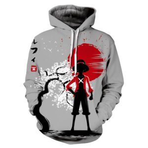 one piece hoodie japan