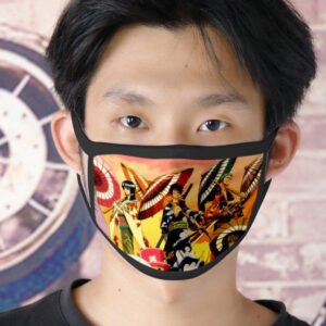 one piece anime face mask