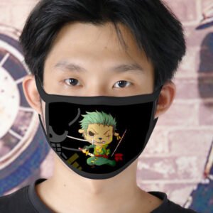 one piece roronoa zoro face mask