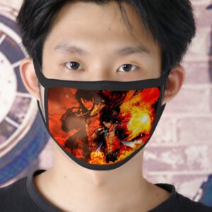 one piece ace face mask