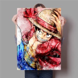 monkey d luffy canvas