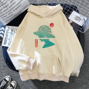 luffy art hoodie