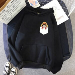 luffy pocket hoodie