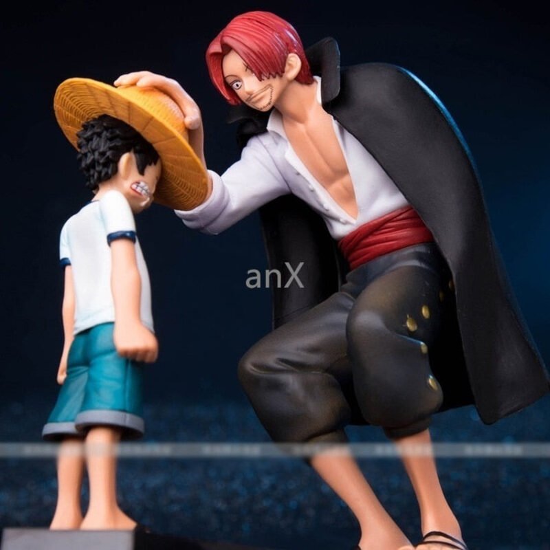 luffy and shanks figure