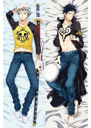 one piece law body pillow