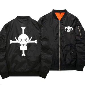 whitebeard bomber jacket