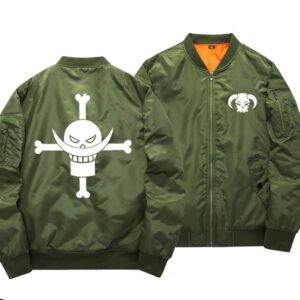 one piece whitebeard bomber jacket