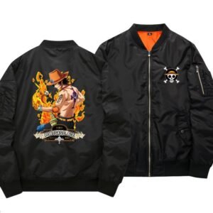 one piece ace bomber jacket