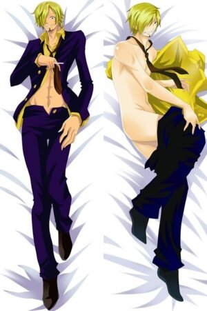 one piece sanji body pillow