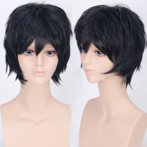 luffy cosplay wig