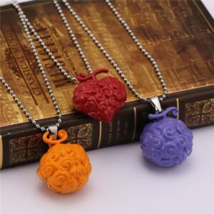 anime one piece devil fruit necklace