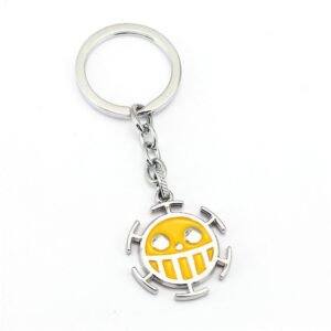 one piece metal keychain