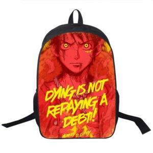 one piece luffy backpack